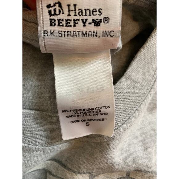 Harley-Davidson James Dean VTG T-Shirt S Gray Motor For Life Marion Motorcycle - Picture 12 of 13